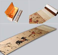 阆中馆藏书画复制博物馆书画复制服务