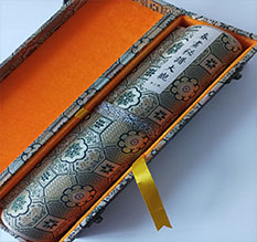 阆中书画装裱案例